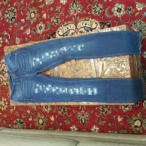 WAX JEAN L.A. Skinny Distressed Size 1